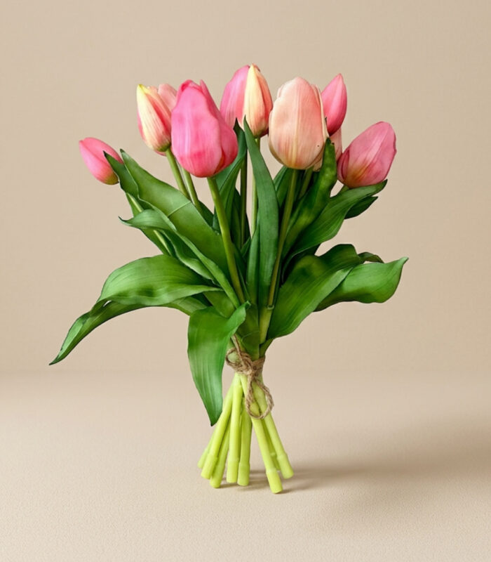 gemengd boeket kunsttulpen - zozowonen.nl