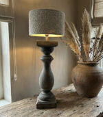 houten lampenvoet landelijk - zozowonen.nl