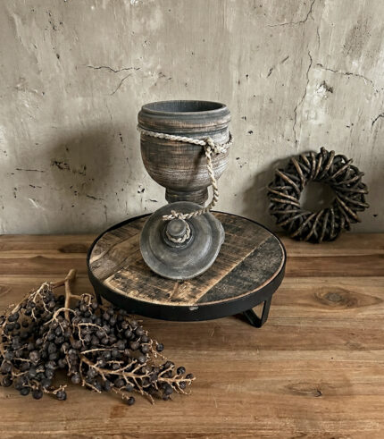 houten pot met deksel - zozowonen.nl