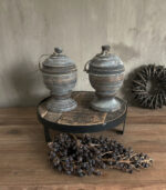 Houten Pot met Deksel - 16cm - Afbeelding 2