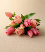 Kunstbloemen - Tulpenboeket - 10 stelen - Afbeelding 2