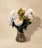 Kunstbloemen - Gemengd Boeket - Wit - Bild 3
