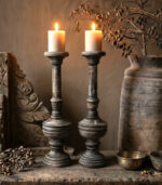 Houten Kandelaar - 50cm