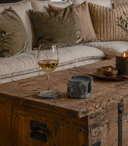 houten onderzetters in houder - zozowonen.nl