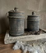 Houten Pot met Deksel - 25cm - Afbeelding 3