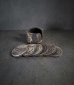 onderzetters in houder hout - zozowonen.nl