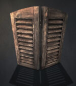 Raamshutter - 2 Luik - 50cm - Grey Washed - Bild 2