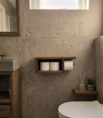 wc rolhouder hout - zozowonen.nl