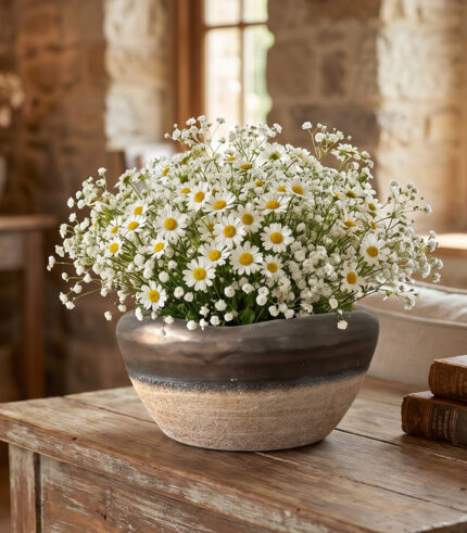 stenen plantenpot - zozowonen.nl