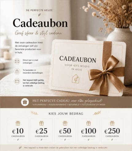 cadeaubon voor vrouwen - zozowonen.nl