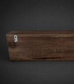 Houten Kapstok met 4 Haken en Legplank - Afbeelding 4