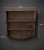 Houten Keukenrek - Wandrek - Teakhout - Bild 4