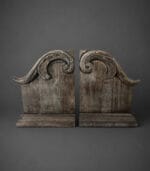 Set van 2 Houten Decoratie Ornamenten - 67cm - Afbeelding 2