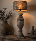 houten schemerlamp landelijk - zozowonen.nl