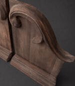 Set van 2 Houten Decoratie Ornamenten - 64x40 cm - Afbeelding 4