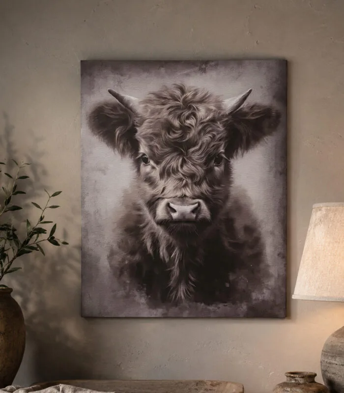 Koeien schilderij print 40x50 cm landelijke wanddecoratie - zozowonen.nl