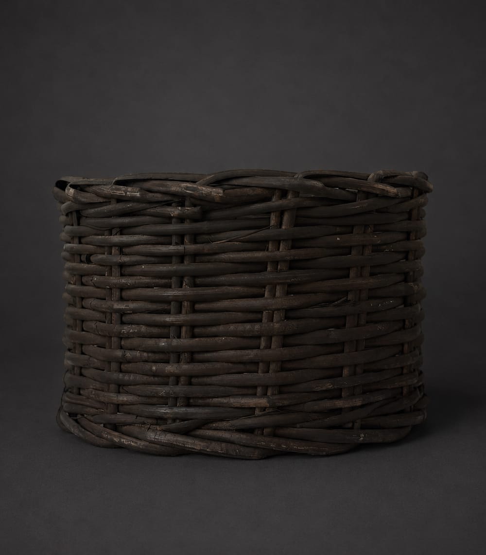 Lampenschirm aus Rattanweide - zozowonen.nl rotan rieten lampenkap - zozowonen.nl